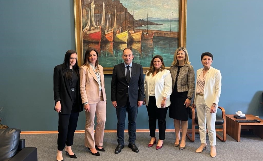 WISTA Hellas new Board visits the Ministry of Maritime Affairs and Insular Policy and the Hellenic Coast Guard